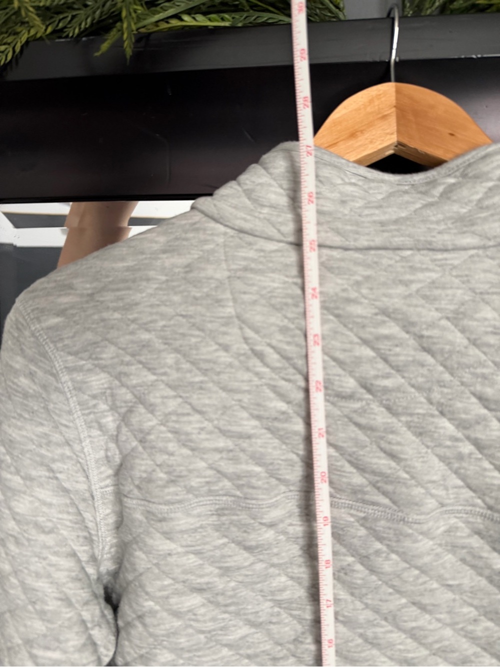 Avalanche Outdoor Supply Gray Quilted Snap Neck Pullover Sweatshirt Large - Picture 9 of 15